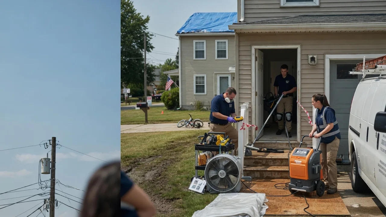 Water Damage Repair in Tom Bean, TX near me